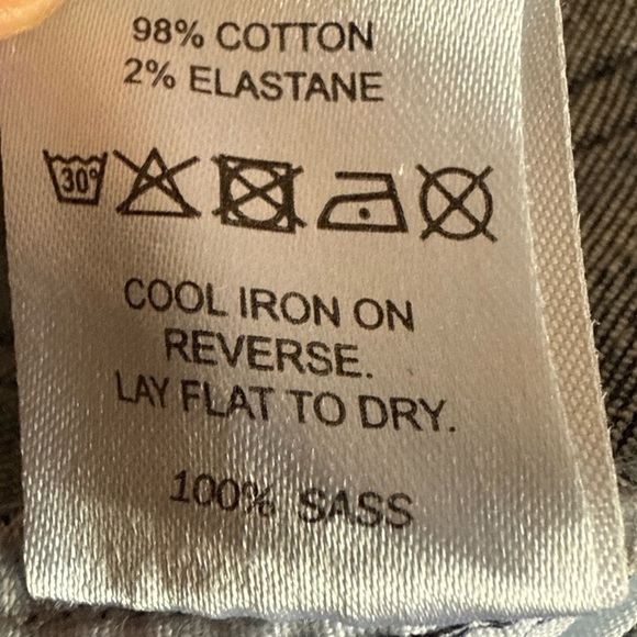 Jaded London Skinny Flare Retro Checkerboard Jeans Size 26 And Denim Top Size 4 - Picture 8 of 16